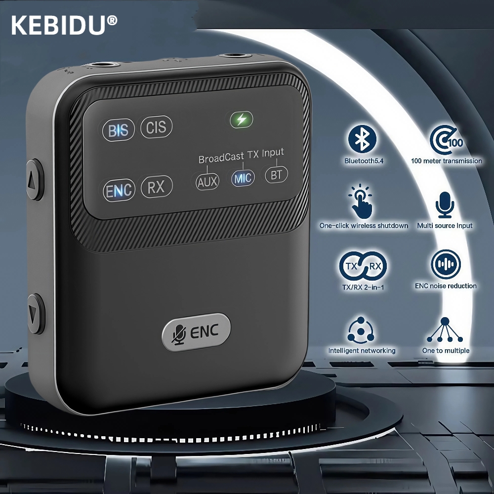 Audio Hd Music - جهاز استقبال وإرسال صوتي بلوتوث 5.4