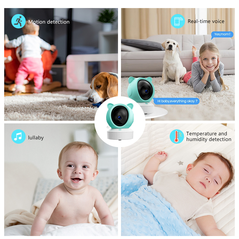 Danmini 1080P مراقبة الطفل موب - مراجعة Audio Hd Music وسعره
