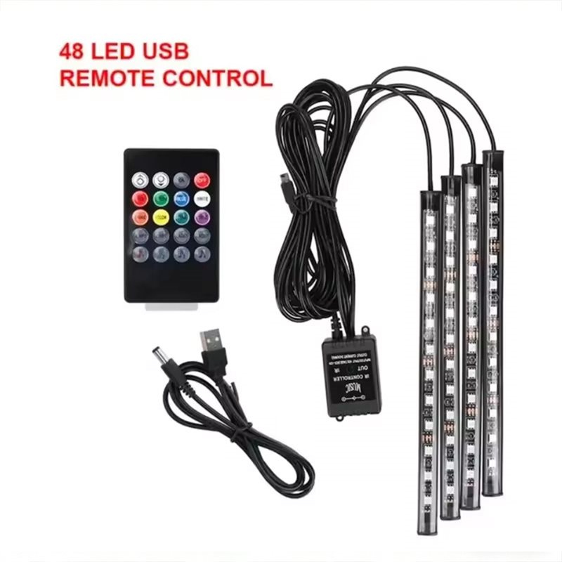 【HAPPY】مصباح USB ستيريو RGB لق - مراجعة Audio Happy Music وسعره