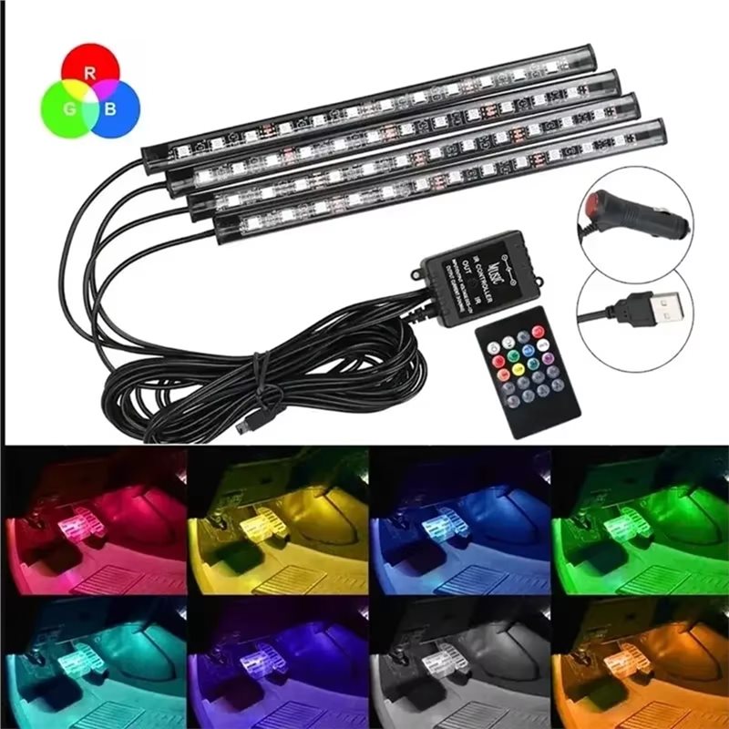 【HAPPY】مصباح USB ستيريو RGB لق - مراجعة Audio Happy Music وسعره