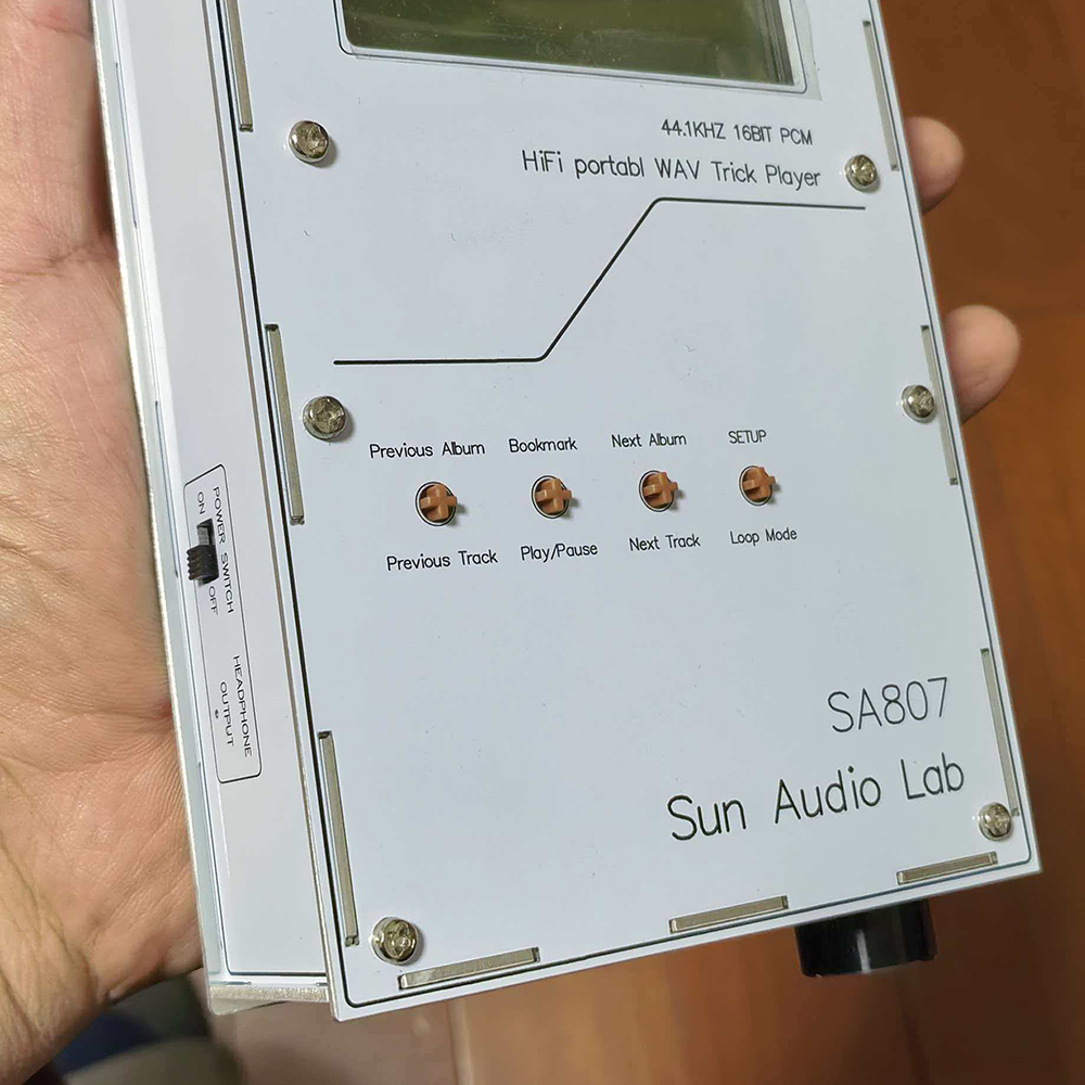 مشغل موسيقى SA807 عالي الجودة، - مراجعة Audio Music Lab وسعره